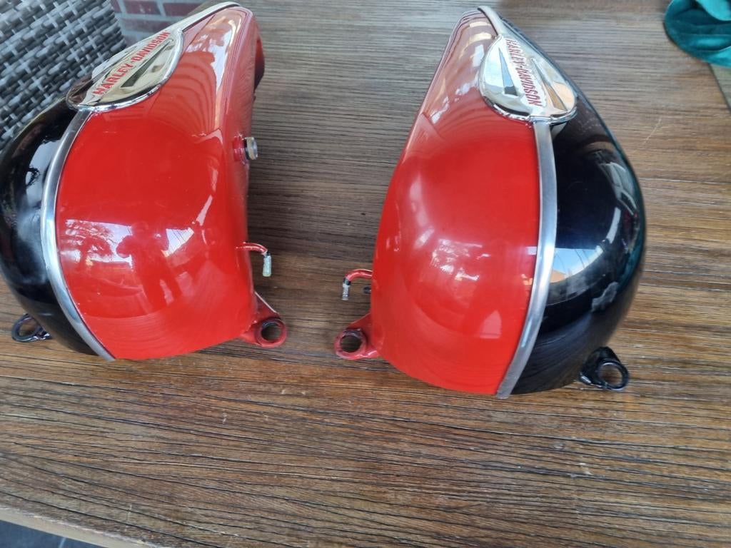 Tankset en achterspatbord heritage softail springer evo, Ophalen of Verzenden, Gebruikt