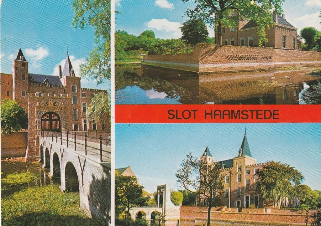 HAAMSTEDE Slot Haamstede, Verzenden, 1980 tot heden, Gelopen, Zeeland