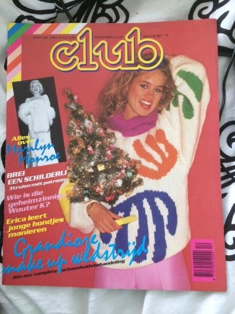 maandblad club januari 1984, Ophalen of Verzenden, 1980 tot heden, Nederland, Tijdschrift