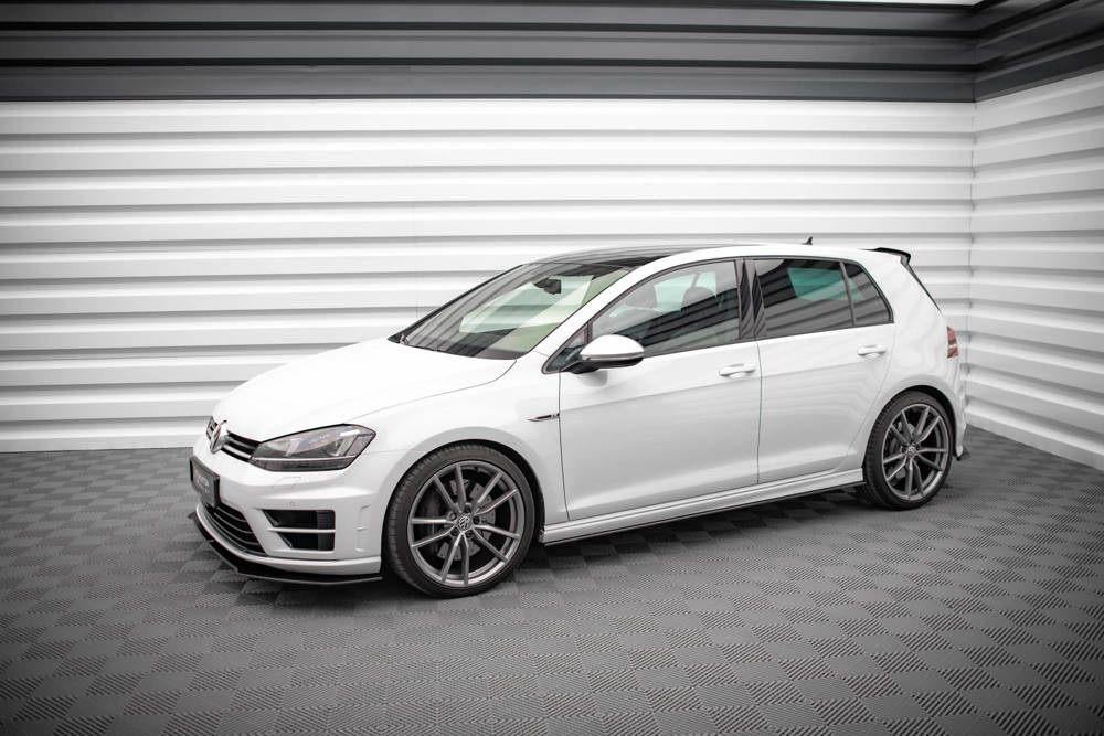 Voorlip achterlip sideskirts spoiler - VW Golf 7 R 13-17, Auto diversen, Tuning en Styling, Ophalen of Verzenden