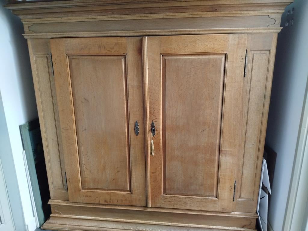 Massief eiken buffetkast / servieskast – ca. 1910–1930, Ophalen