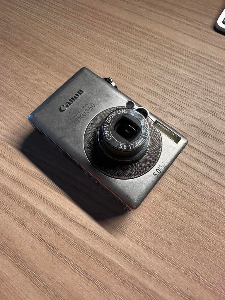 Canon IXUS 50, Audio, Tv en Foto, Fotocamera's Digitaal, Ophalen of Verzenden, Gebruikt, Canon, 8 keer of meer