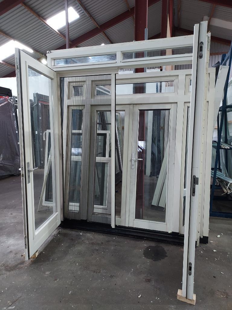 XL Tuindeurkozijn Hr++schuifhor bezorgen factuur mogelijk, Deurkozijn, Ophalen of Verzenden, Zo goed als nieuw, 150 tot 225 cm