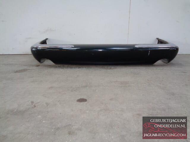 Achterbumper compleet met balk kleur groen, Gebruikt, Ophalen of Verzenden, Jaguar, Achter