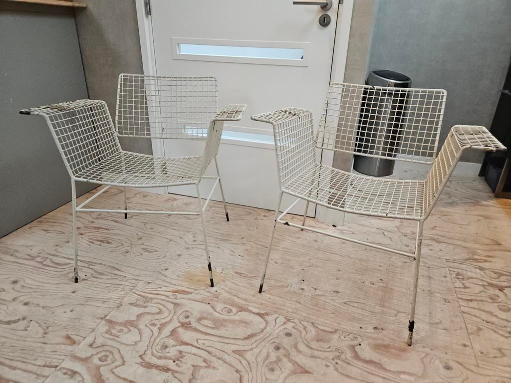 Erlau Duitsland Draadstoel - Jaren 60 Design., Ophalen