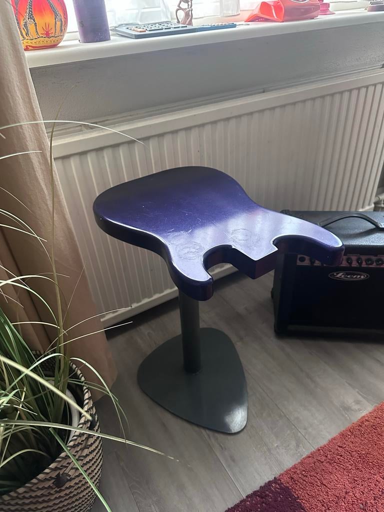 Handgemaakte Gitaar Bijzettafel, Ophalen, Gebruikt