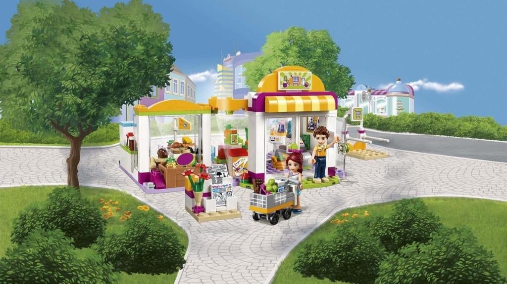 LEGO Friends Heartlake Supermarkt - 41118, Ophalen of Verzenden, Zo goed als nieuw, Complete set, Lego