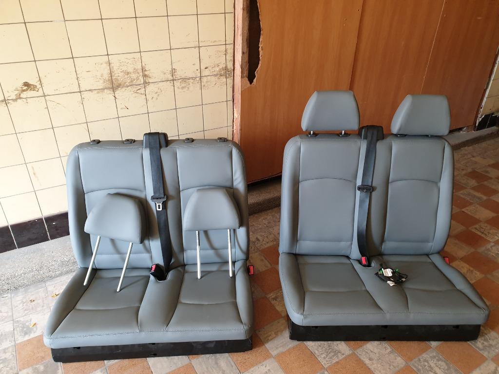 stoelen lederen grijs 2plaats mercedes vito viano 639, Ophalen of Verzenden, Nieuw, Mercedes-Benz