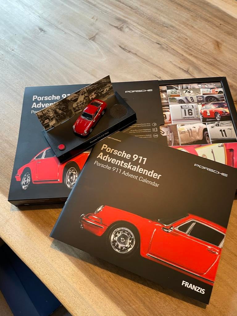 Porsche 911 adventskalender 2024, Hobby en Vrije tijd, Overige merken, Auto, 1:32 tot 1:50, Ophalen of Verzenden