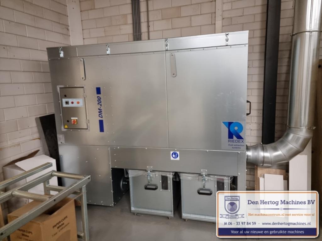 Stofafzuiging Riedex DM 200 onderdruk motafzuiger 400V, Ophalen, Nieuw, Lintzaag, 1200 watt of meer