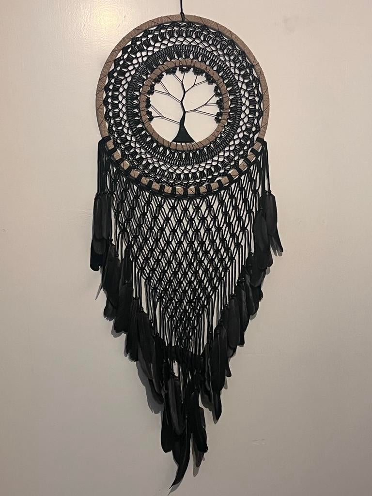 Grote dromenvanger met boom des levens, Huis en Inrichting, Woonaccessoires | Wanddecoraties, Nieuw, Ophalen