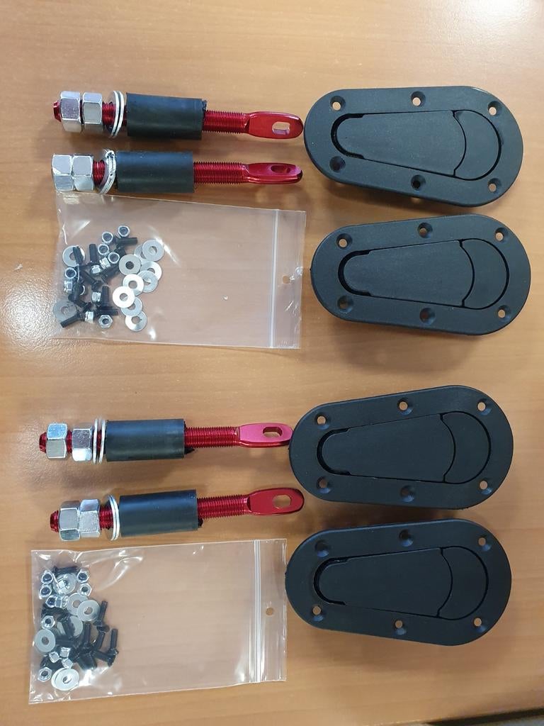 Simoni Racing Quick Release Motorkaphaken - 2 Sets, Auto diversen, Ophalen of Verzenden