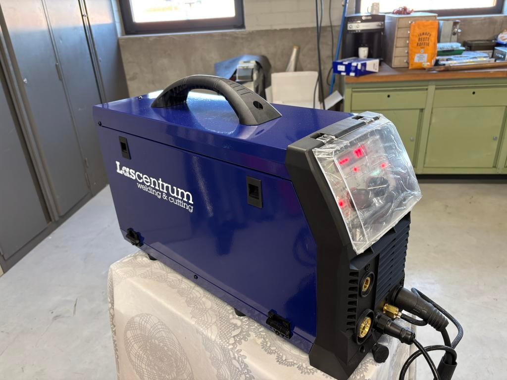 NIEUW AC/DC PULSE TIG + MIG SUPER FIJNE MACHINE ALLES IN 1, Ophalen of Verzenden, Nieuw, 150 tot 250 ampère, Tig