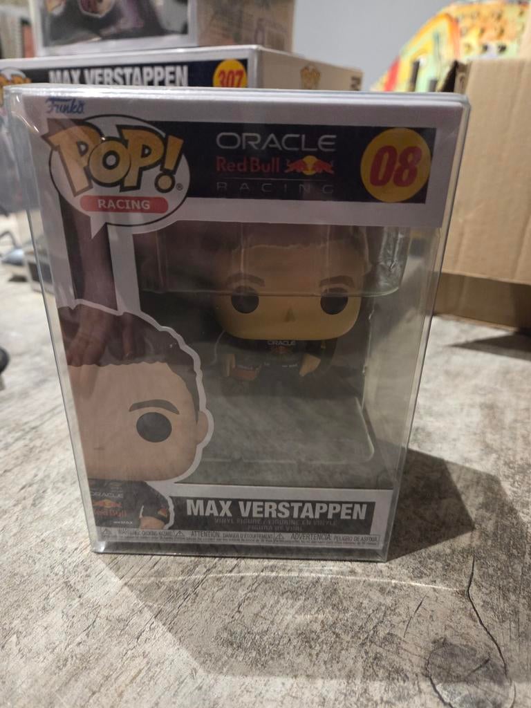 Funko Pop! Max Verstappen #08 met helm, Verzamelen, Automerken, Motoren en Formule 1, Ophalen of Verzenden, Nieuw