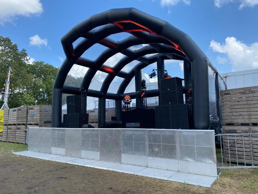 Mobiel podium te huur 8x6, podiumwagen xxl, mobile stage, Verzenden, Nieuw, Overige