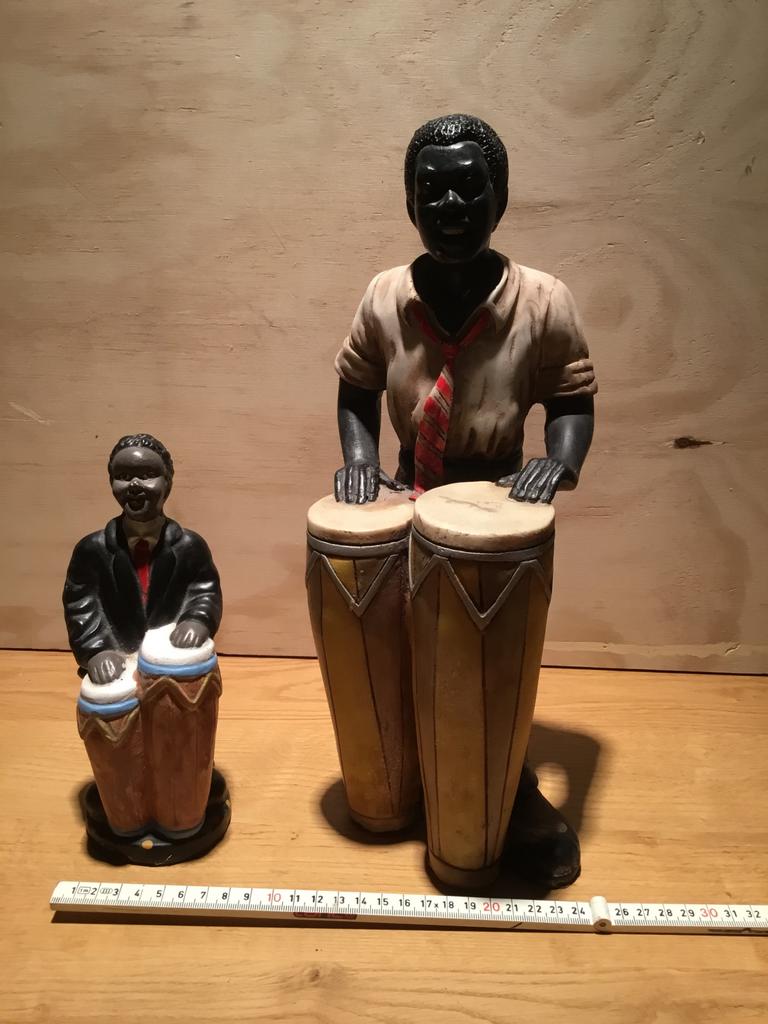 Vintage Beeldjes van Muzikanten, Ophalen of Verzenden