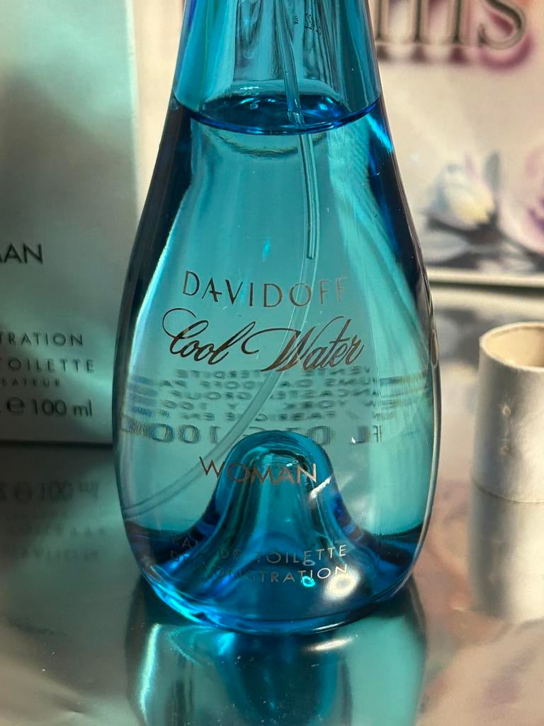 Lancaster - davidoff cool water woman 100ml edt, Ophalen of Verzenden, Nieuw