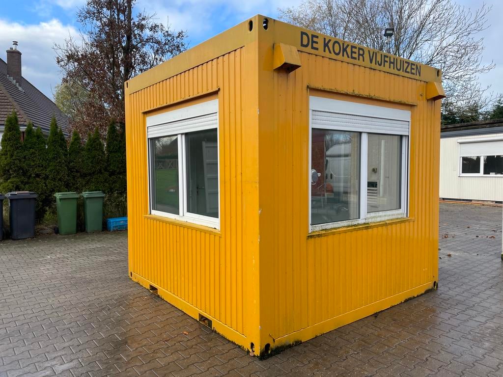 Zeer mooie kantoorunit portiersloge 3 x 3 meter, Ophalen of Verzenden