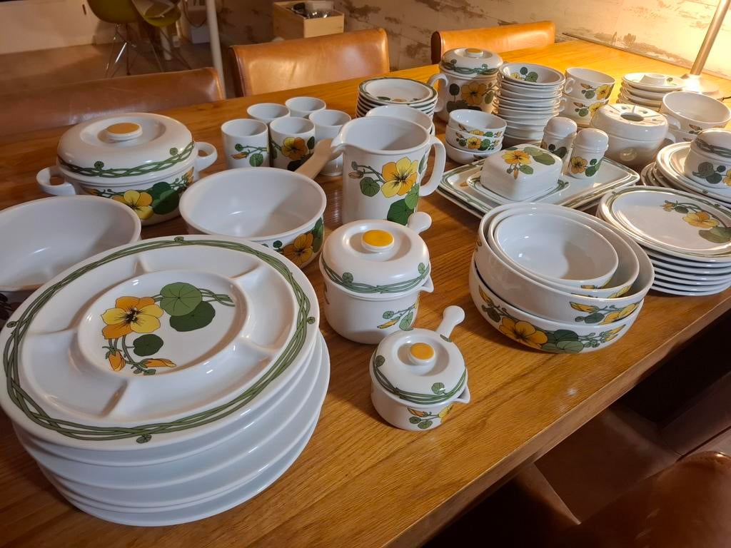 Servies van Thomas / Scandic flower, Huis en Inrichting, Ophalen of Verzenden, Porselein, Overige stijlen, Schaal of Schalen