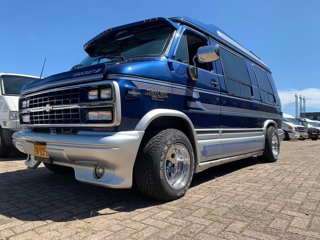 1995 Chevy van Starcraft GT *Final Edition* Camper LPG *TOP*, Automaat, Achterwielaandrijving, 8 cilinders, Overige carrosserieën