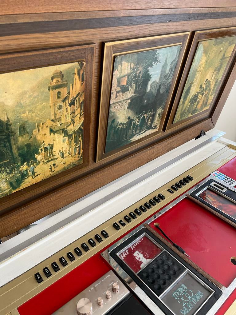 Vintage Jukebox met Bluetooth, Verzamelen, Ophalen, Gebruikt, 1970 tot heden, Overige merken