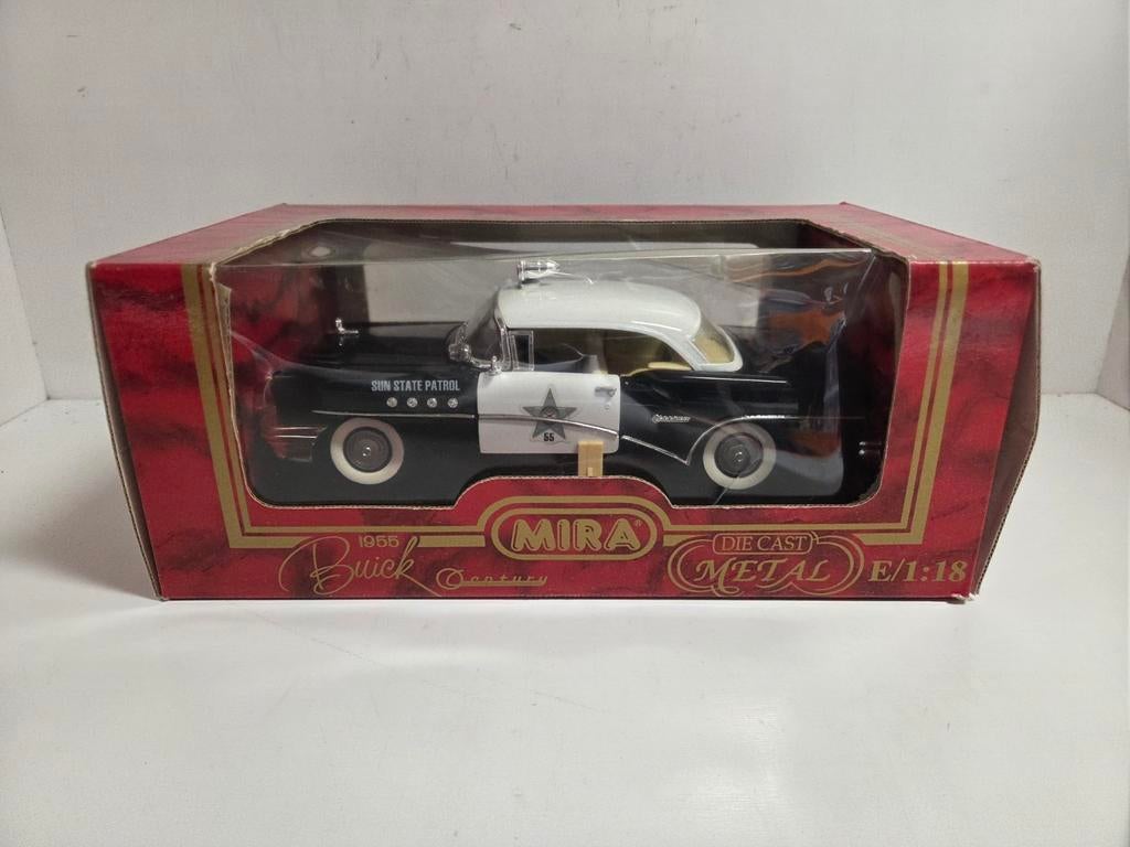 Mira Buick Century Sun State Patrol 1:18, Hobby en Vrije tijd, Modelauto's | 1:18, ., Ophalen of Verzenden, Zo goed als nieuw