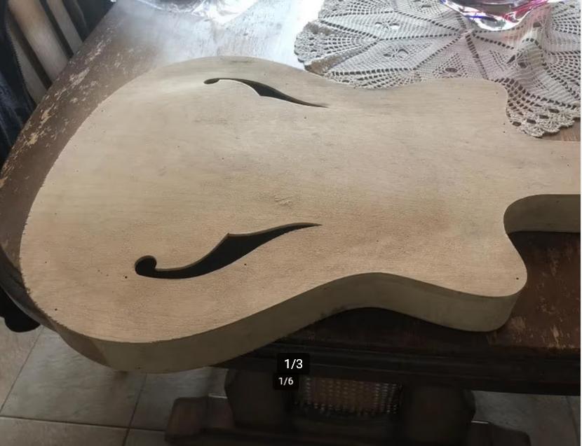 Te Koop: Vintage hollow-body (Symphonie/Egmond) gitaar kast., Muziek en Instrumenten, Ophalen of Verzenden, Elektrische gitaar