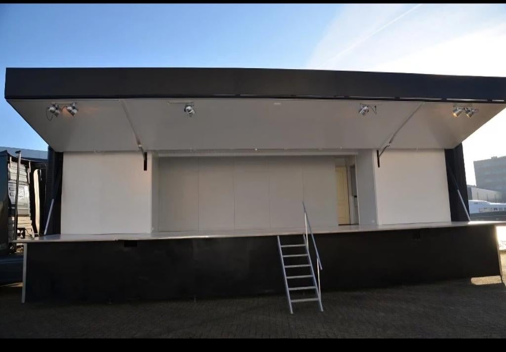 Podiumwagen / podiumtrailer / podium, Verzenden, Gebruikt, Overige