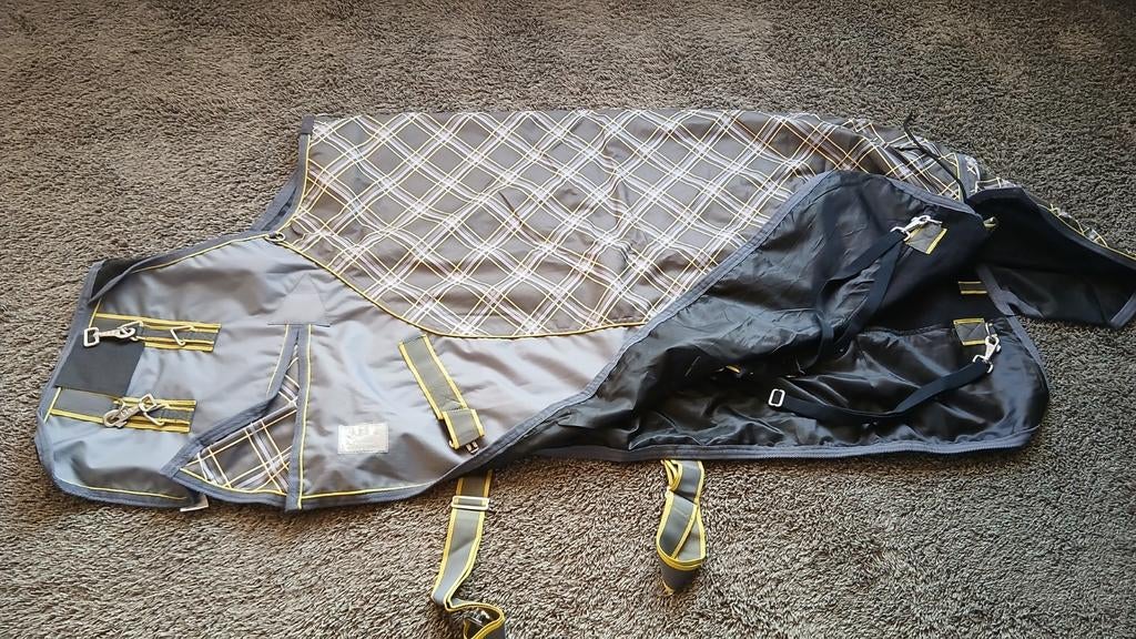 Regendeken met fleecevoering maat 165, Dieren en Toebehoren, Paarden en Pony's | Dekens en Dekjes, Ophalen of Verzenden, Nieuw