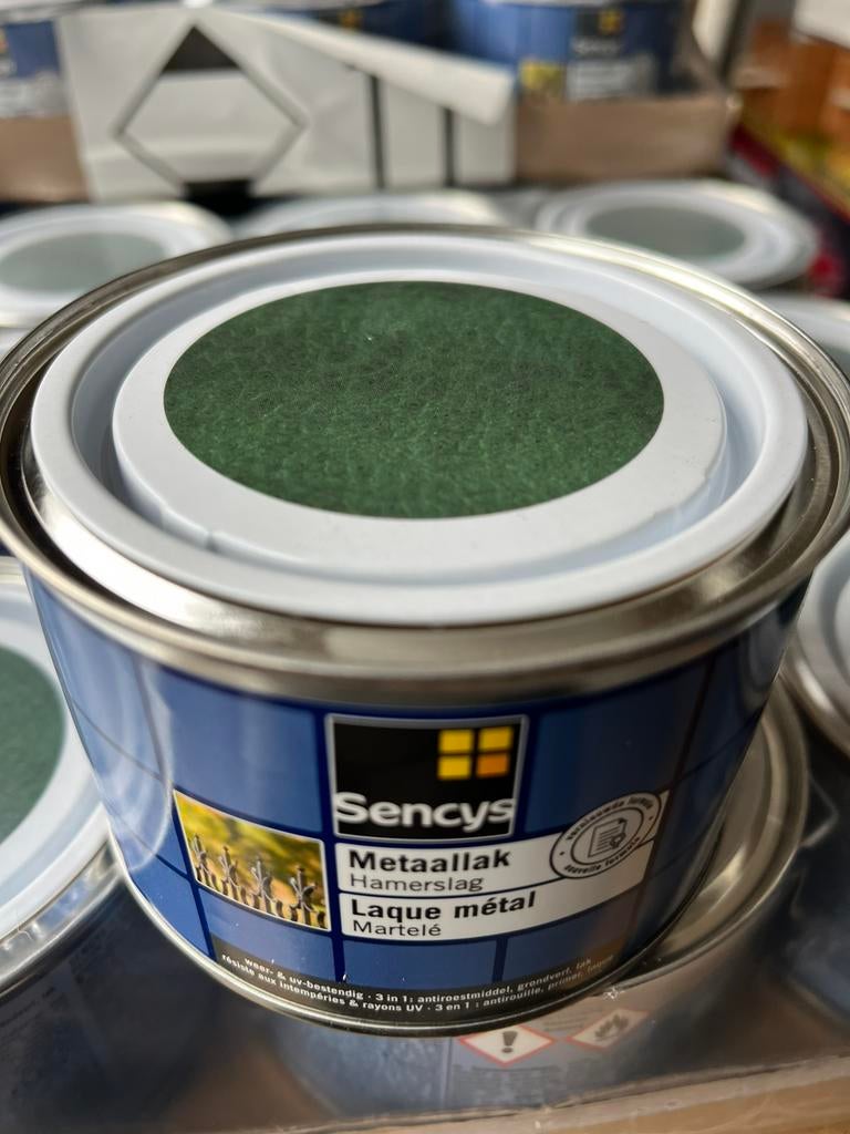 Sencys metaallak groen 250 ml, Sencys, Nieuw, Ophalen of Verzenden, Onb