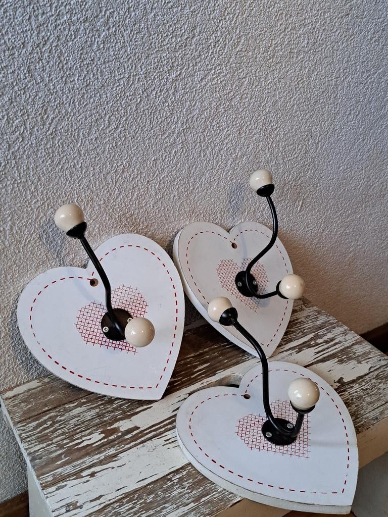 Kapstok hartvorm, Huis en Inrichting, Woonaccessoires | Kapstokken, Ophalen of Verzenden, Minder dan 100 cm