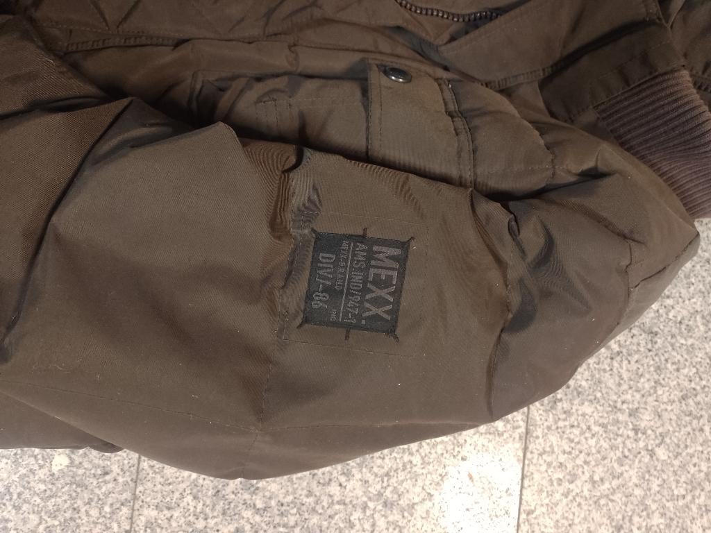 Mexx winter jas, Maat 52/54 (L), Bruin, Zo goed als nieuw, Ophalen