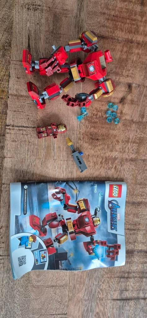 Lego Avengers 76140, Ophalen of Verzenden, Zo goed als nieuw, Complete set, Lego
