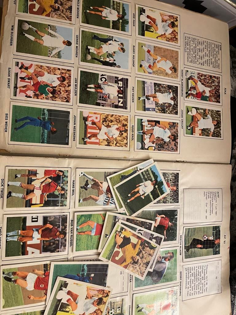 Voetbalplaatjes 72/73 Diversen om je album te vullen, Ophalen of Verzenden, Nederland