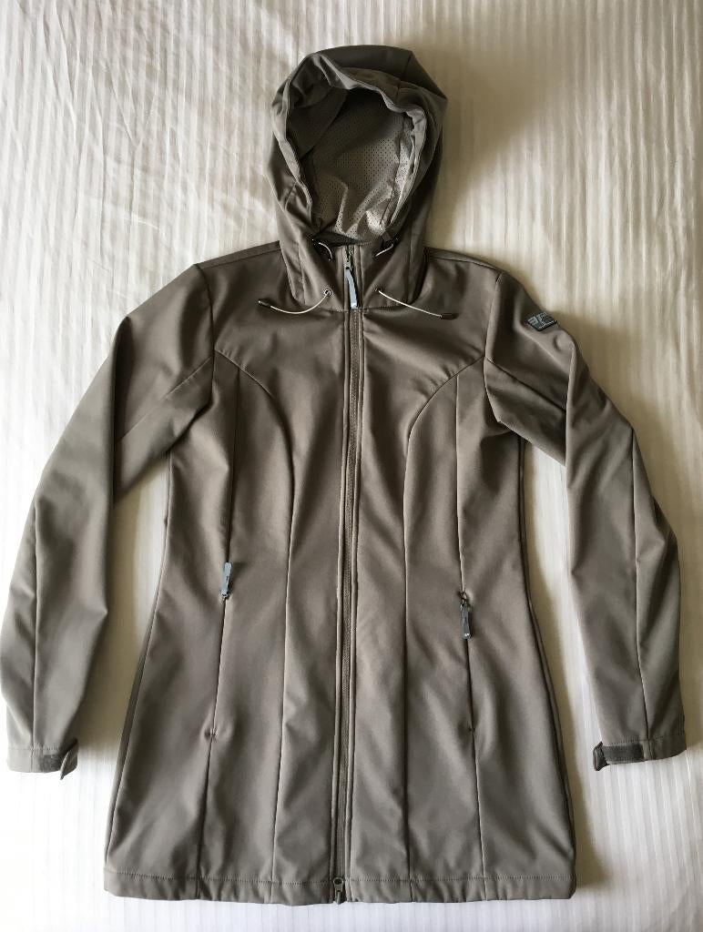 Sportieve winddichte beige zomerjas (Icepeak), maat: 38, Icepeak, Beige, Zo goed als nieuw, Ophalen