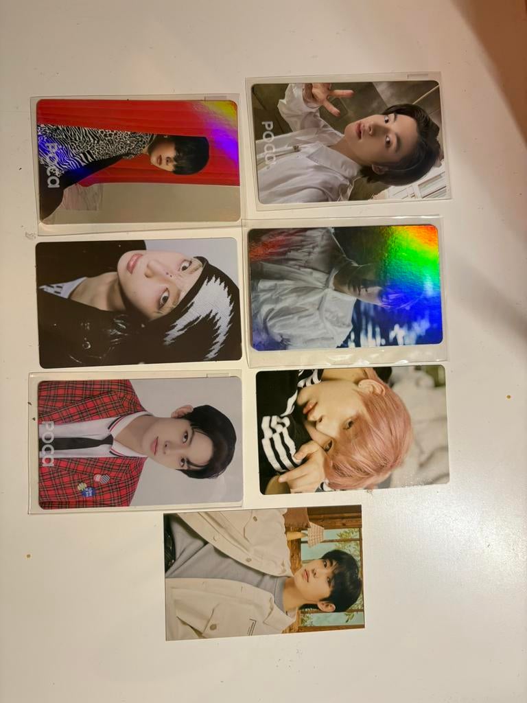 Enhypen photocards, Verzamelen, Muziek, Artiesten en Beroemdheden, Ophalen of Verzenden, Zo goed als nieuw, Foto of Kaart