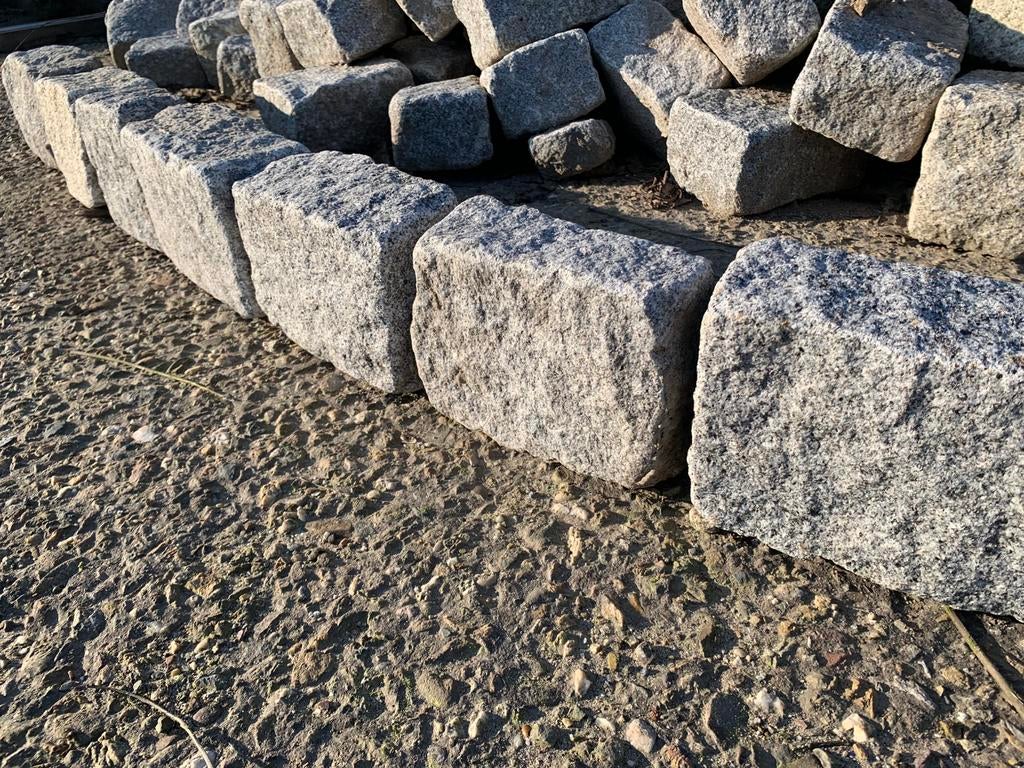 Kinderkop Kasseien Portugees Graniet Natuursteen opsluiting, Graniet, Nieuw, Ophalen of Verzenden, Kei