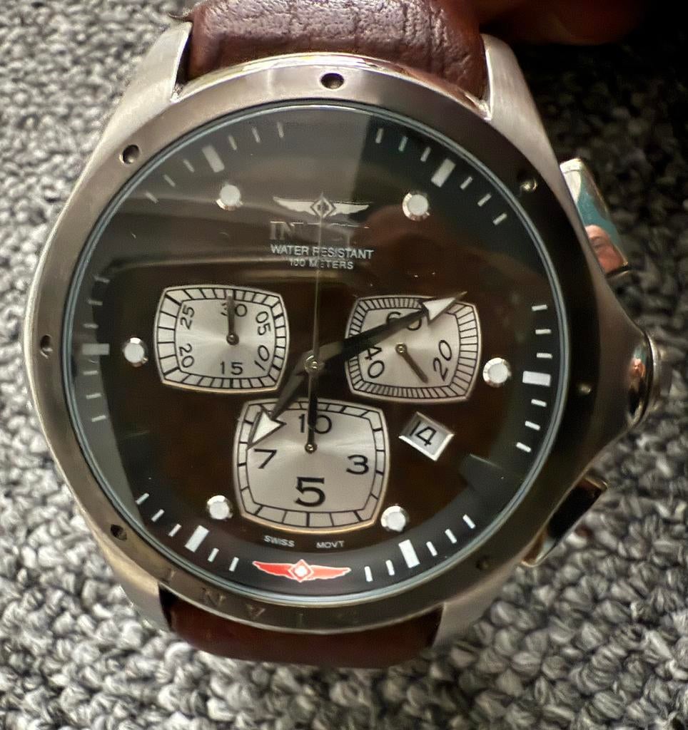 Invicta S1, Ophalen of Verzenden, Zo goed als nieuw, Staal, Overige merken