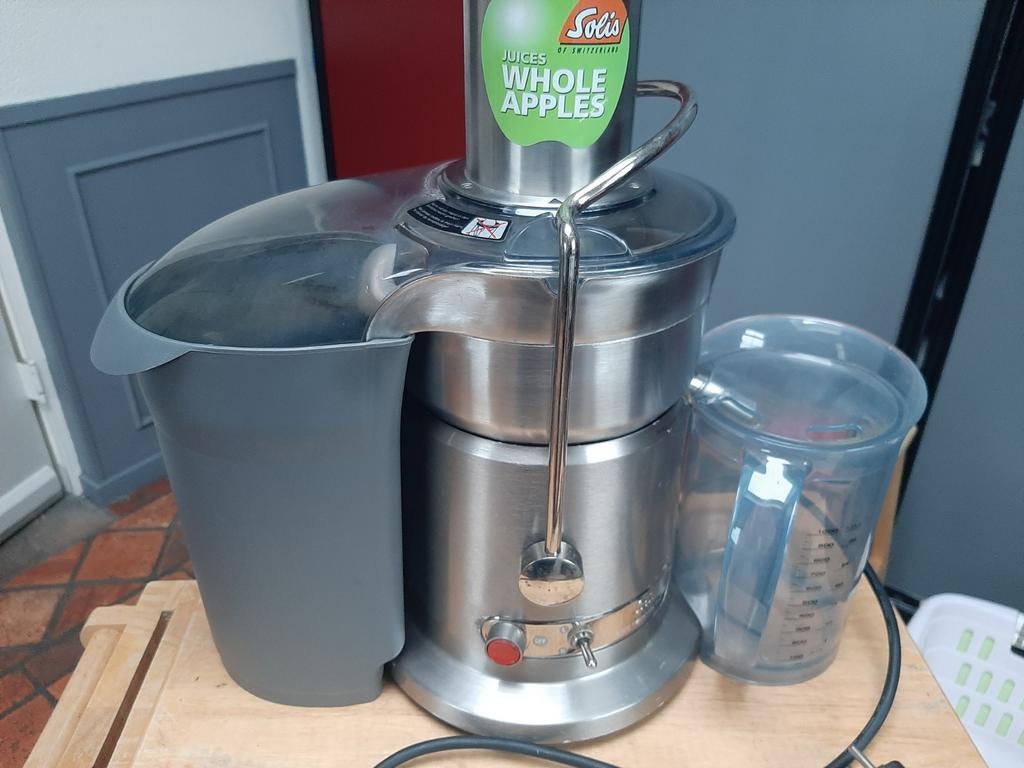 Degelijk solis Zwitsers sapcentrifuge, Witgoed en Apparatuur, Juicers, Ophalen of Verzenden, Gebruikt, Sapcentrifuge