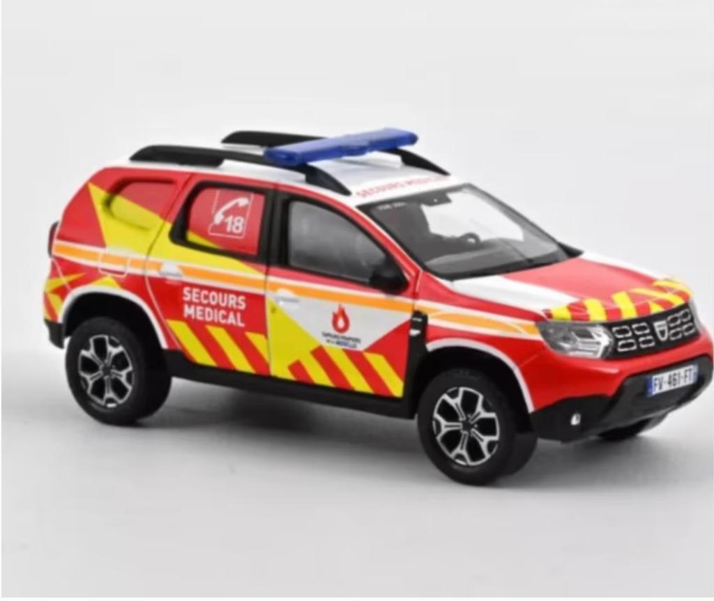 Dacia Duster 2020 Pompiers Medical 1:43 NOREV Ref. 509050, Verzenden, Nieuw, Auto, Norev