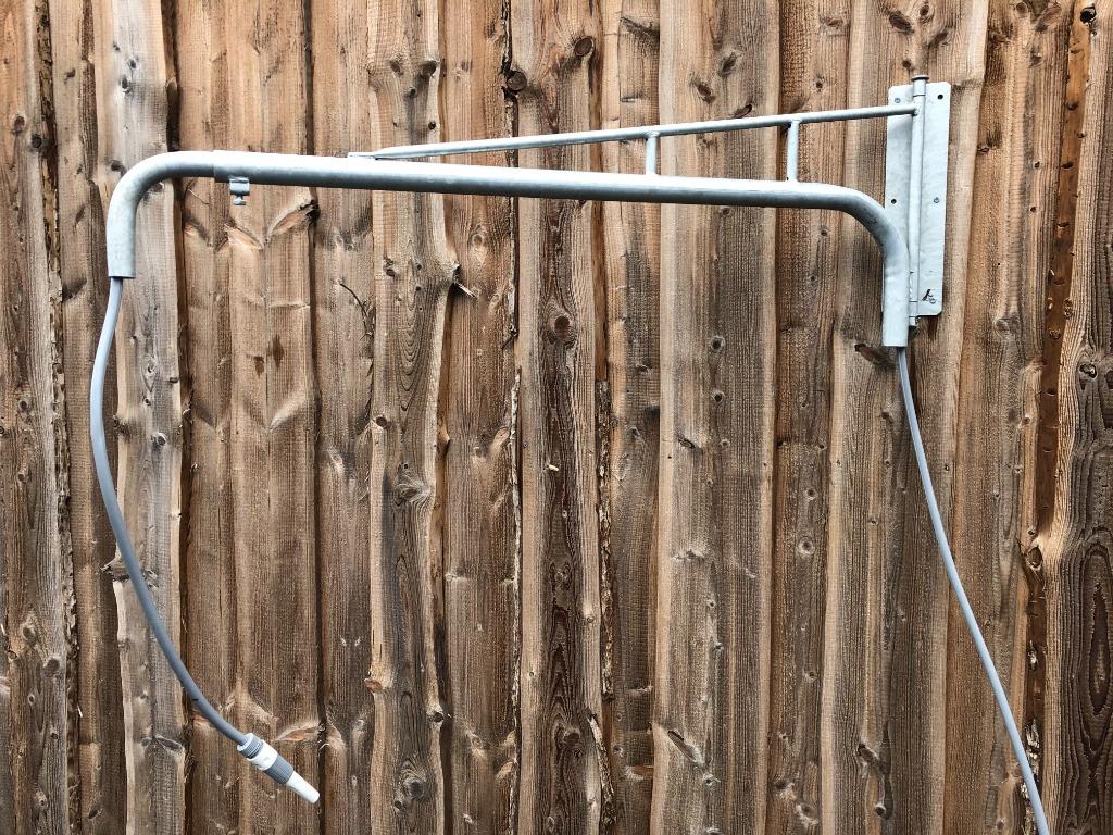 Wasplaatsarm-Poetsplaats-Wasplaats-Gegalvaniseerd, Dieren en Toebehoren, Stalling en Weidegang, Toebehoren