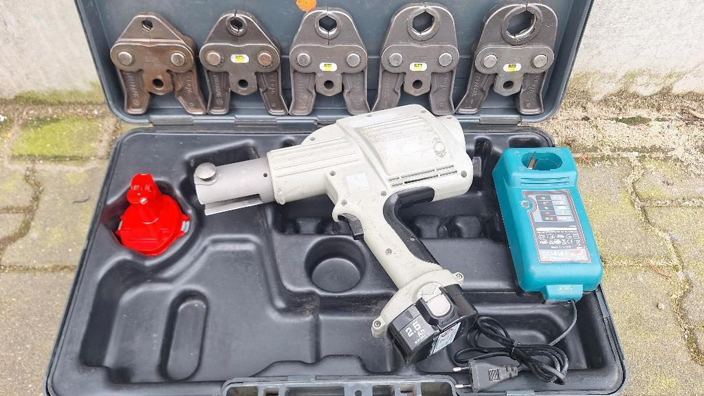 Viega Accu perstang persmachine persapparaat, .., ., Ophalen of Verzenden, Zo goed als nieuw