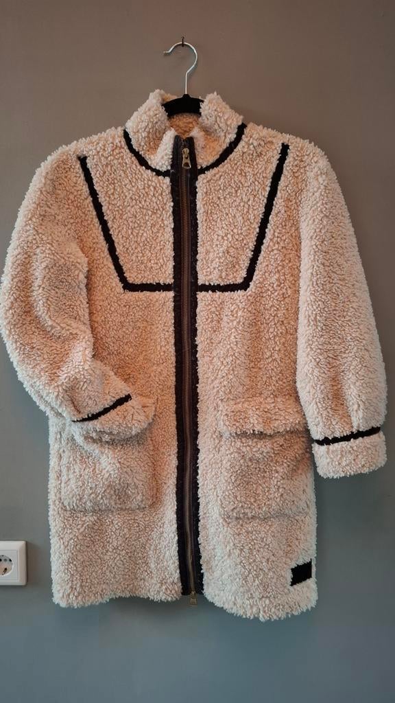 Teddy jas Scotch & Soda maat 140, Ophalen of Verzenden, Zo goed als nieuw, Meisje, Jas