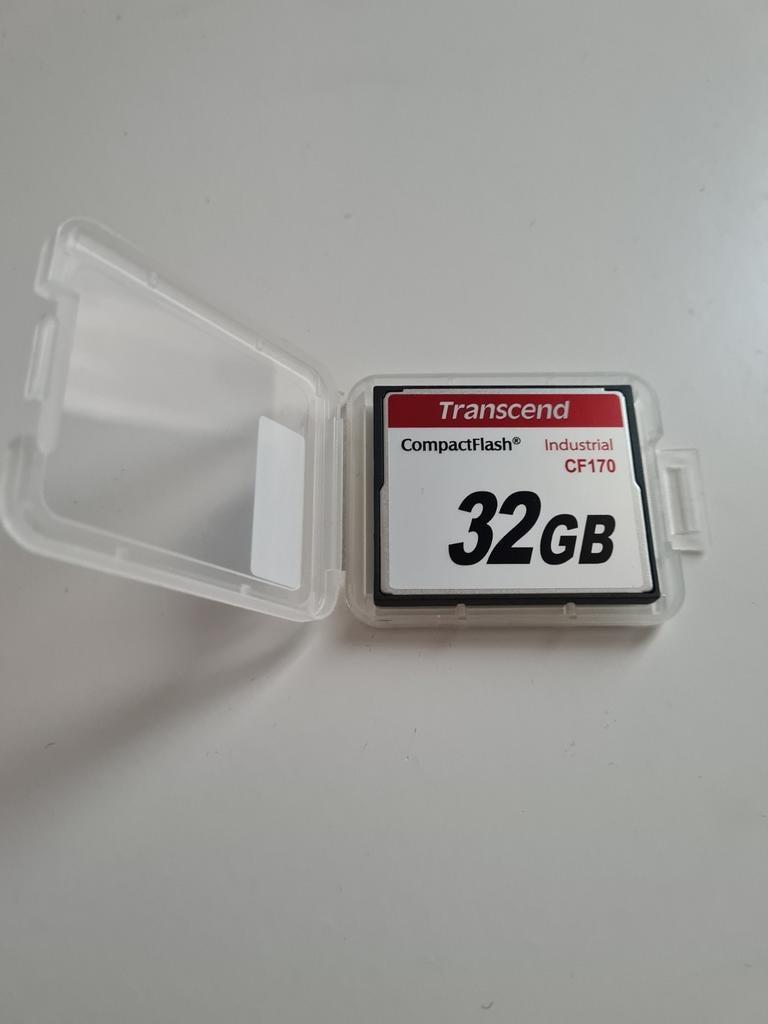 Transcend 32GB CompactFlash CF170 - Nieuwstaat, Audio, Tv en Foto, Fotografie | Geheugenkaarten, 32 GB, Ophalen of Verzenden, Zo goed als nieuw
