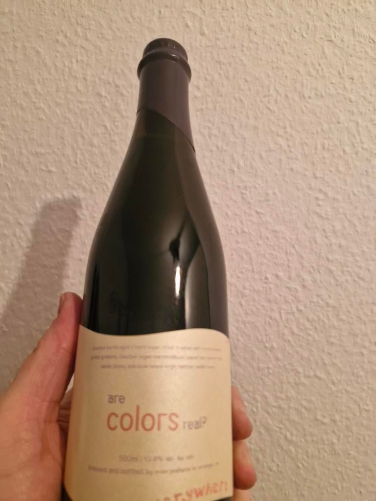 Everywhere - are colors real? Stout usa barrel aged, Ophalen of Verzenden, Flesje(s), Overige merken