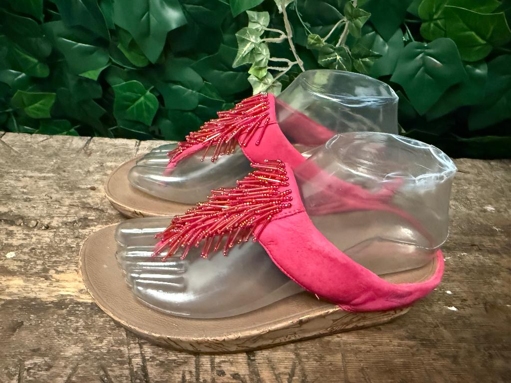 zo goed als nieuw slippers van Fitflop maat 37, Ophalen of Verzenden, Zo goed als nieuw, Fitflop, Roze