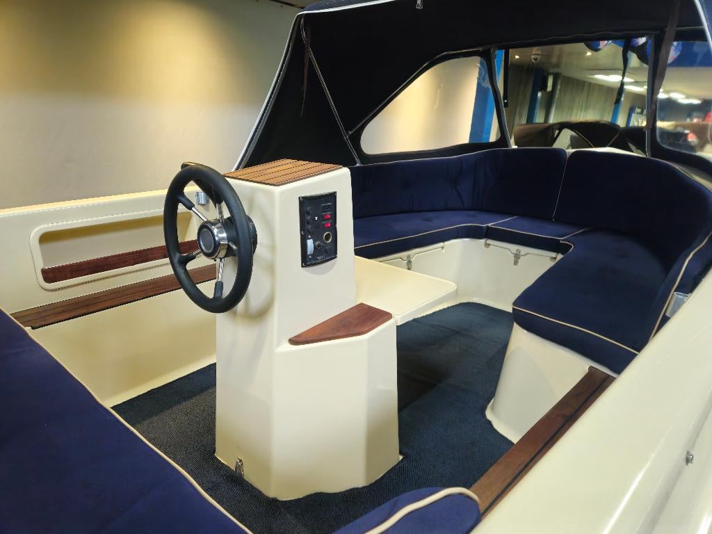 Clever 465 Classic sloep met krachtige Honda 10pk compleet, Watersport en Boten, Sloepen, Ophalen, Tot 10 pk, Zo goed als nieuw