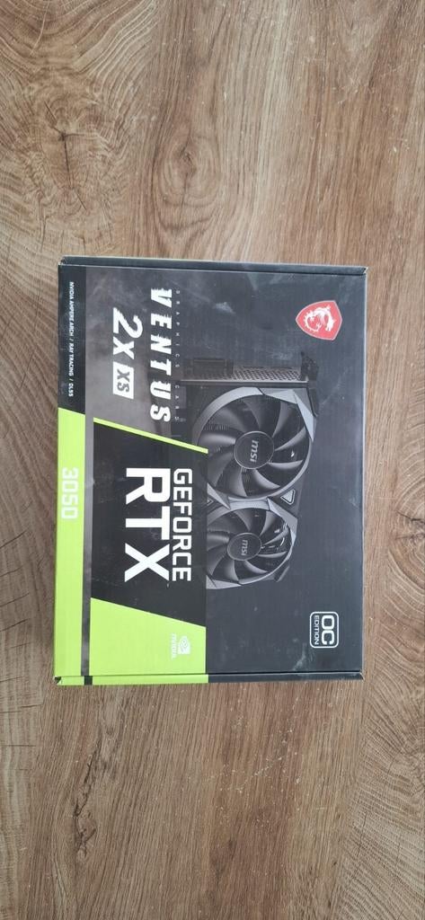 MSI GeForce RTX 3050 Ventus 2X XS 8GB OC, Ophalen, GDDR6, PCI-Express 4, Zo goed als nieuw