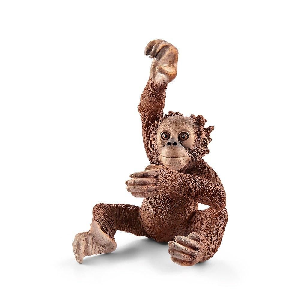 Schleich 14766 orang oetang jong, dierfiguur, Verzamelen, Ophalen of Verzenden, Zo goed als nieuw, Overige soorten, Beeldje of Figuurtje