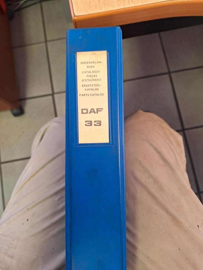 DAF 33 Onderdelen boek, Auto diversen, Handleidingen en Instructieboekjes, Ophalen of Verzenden